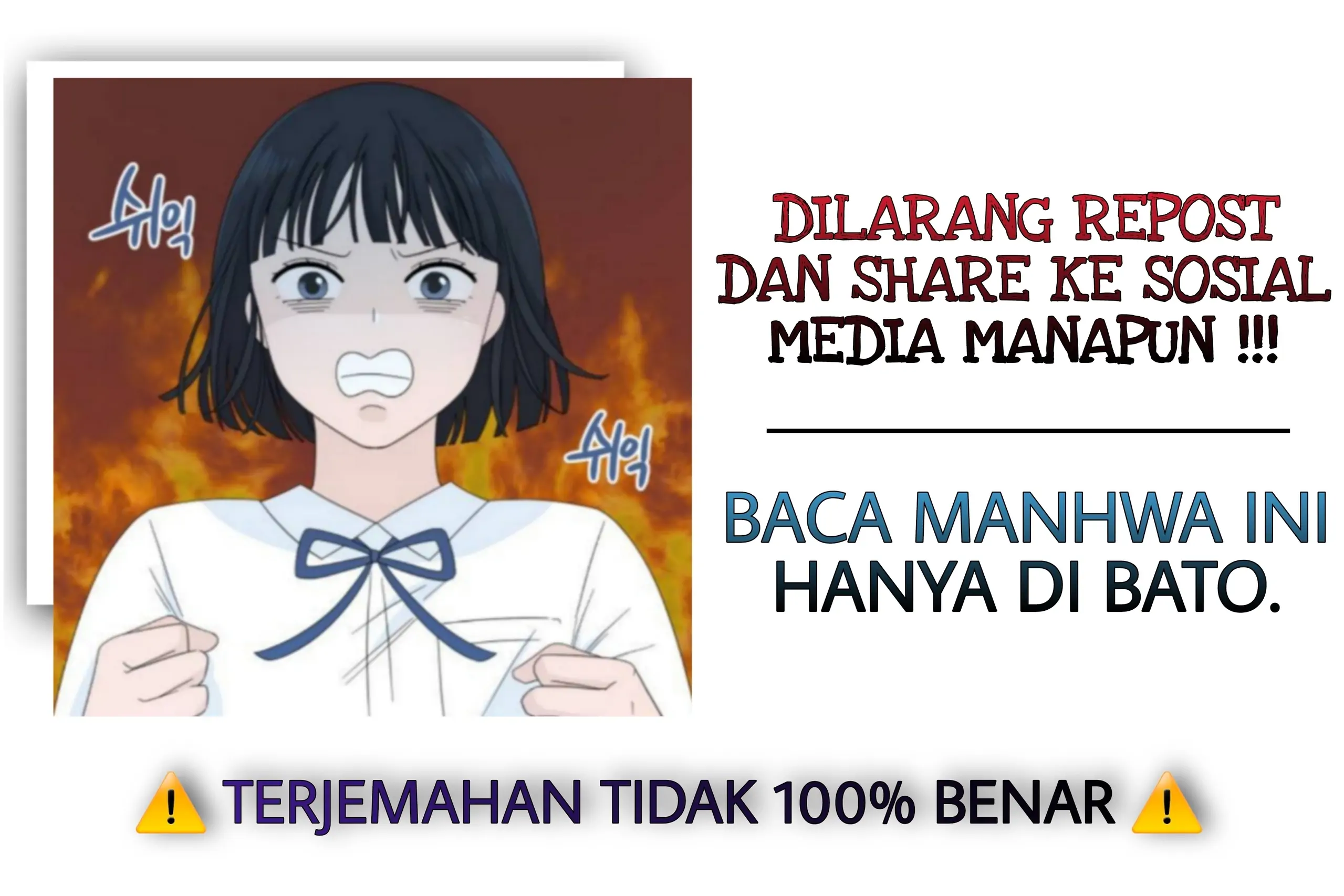 WARNING : PARA PEMERAN UTAMA SUDAH BUCIN HATI2 DALAM MEMBACA TAKUT KENA VIRUS BUCIN-Chapter 24